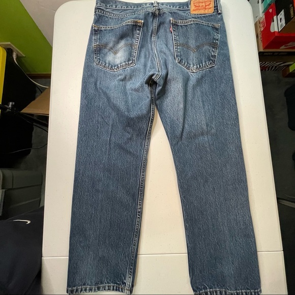 Levi’s 505 Mens Jeans Size 36 x 29 - Picture 3 of 6